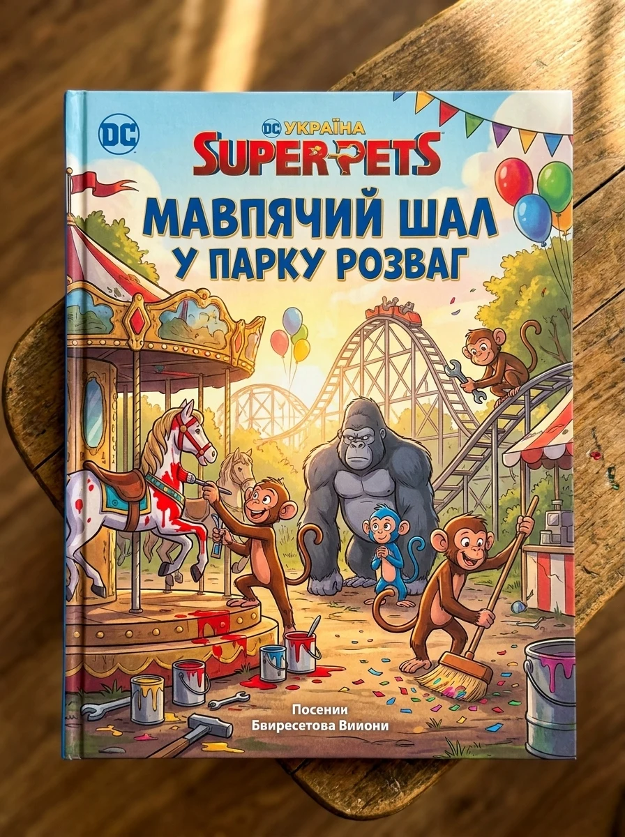 DC Super-Pets Мавпячий шал у парку розваг