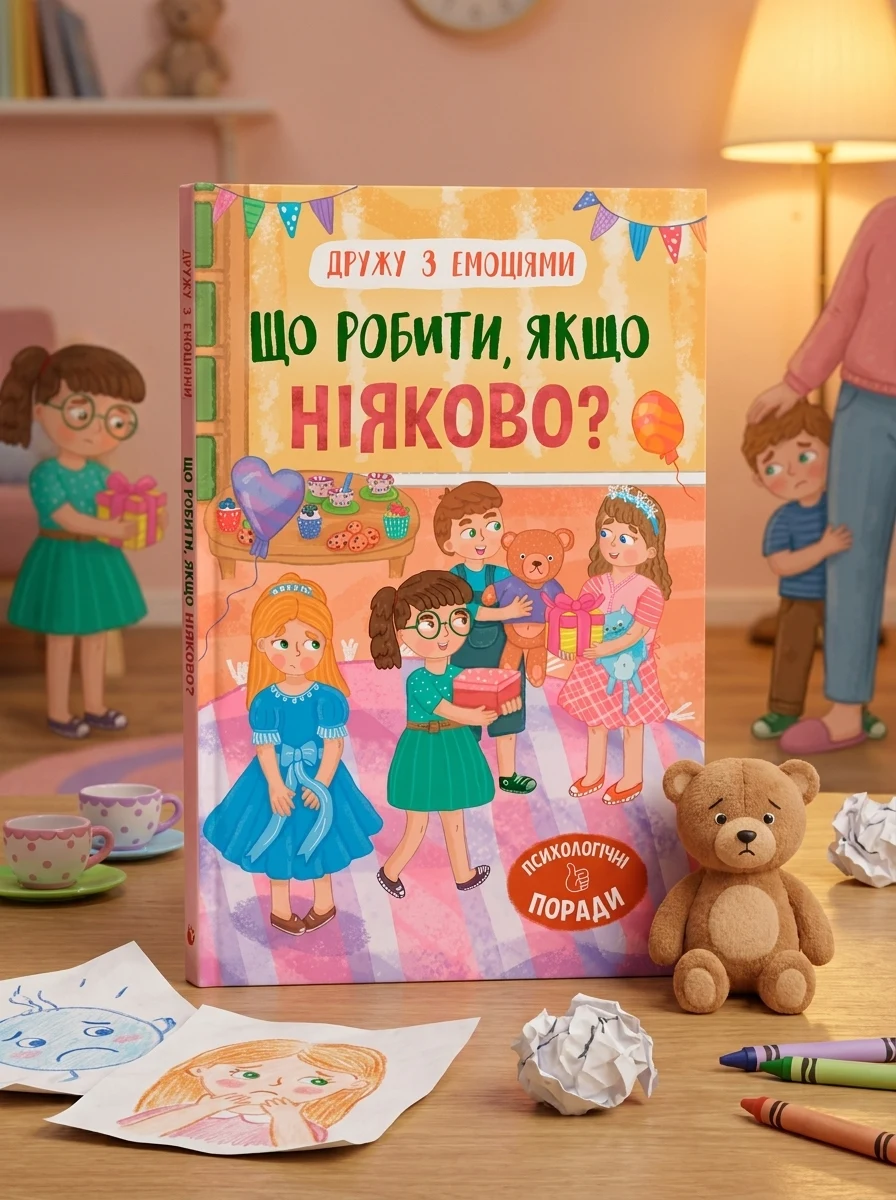 Дружу з емоціями Що робити якщо ніяково — Дитяча література