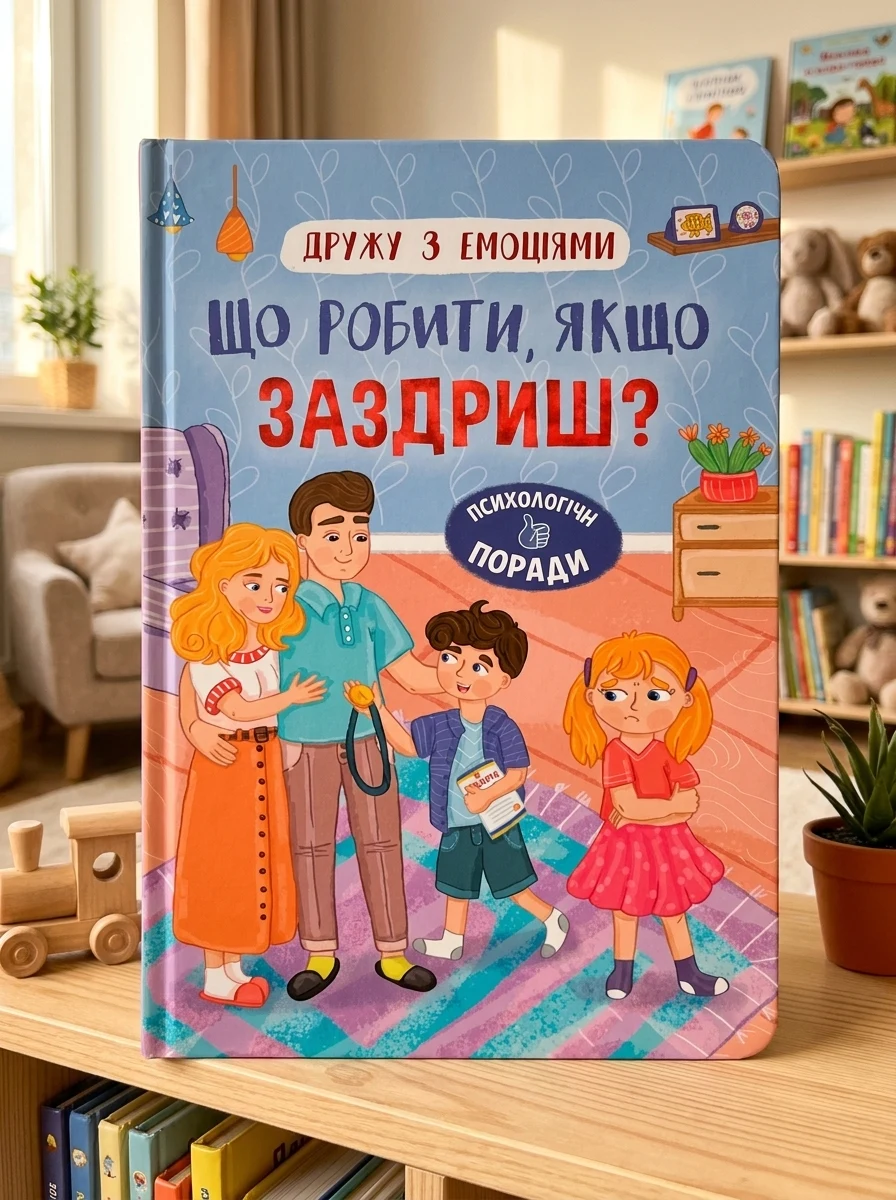 Дружу з емоціями Що робити якщо заздриш — Дитяча література