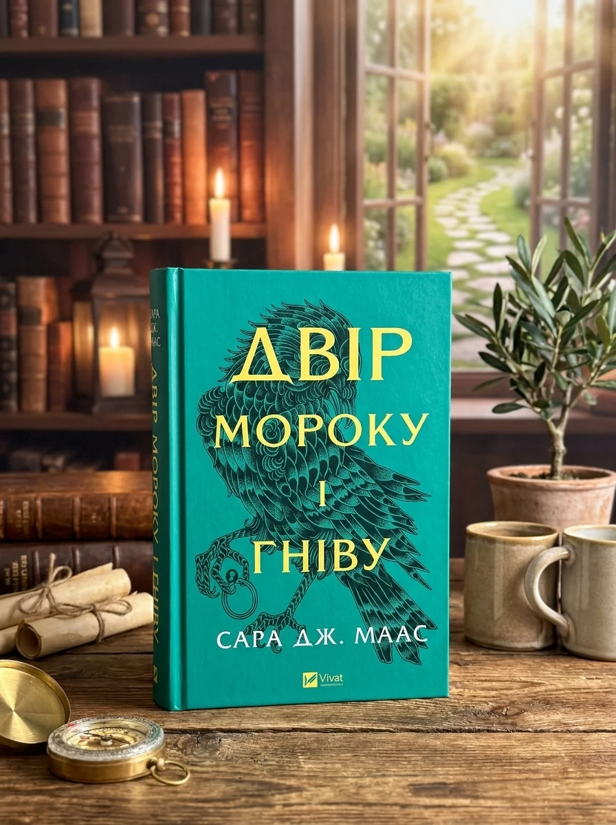 Двір мороку і гніву (нова обкладинка) — Художня література
