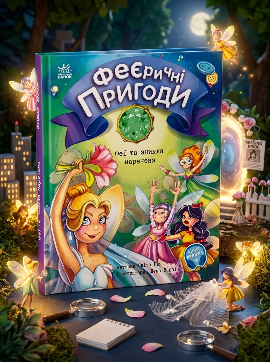 Феєричні пригоди Феї та зникла наречена — Дитяча література