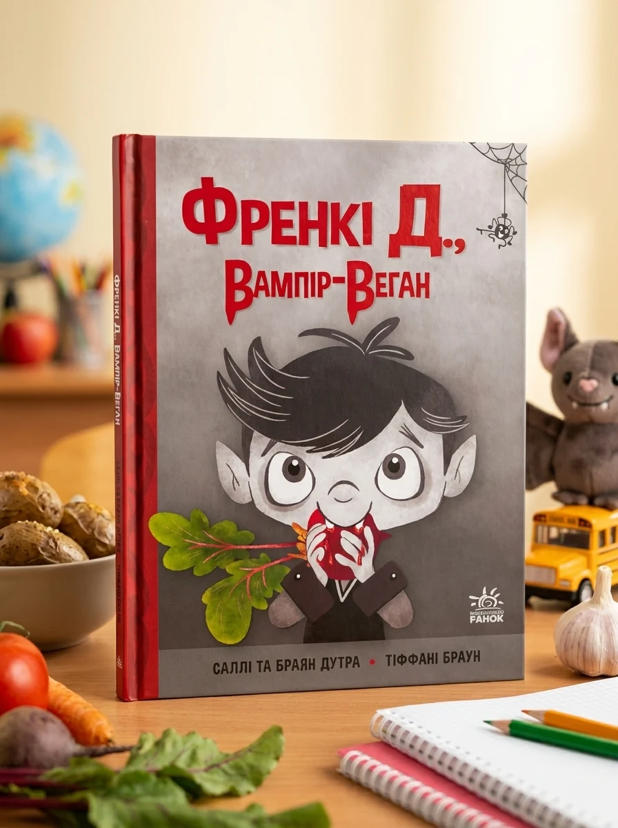 Френкі Д. вампір-веган — Дитяча література