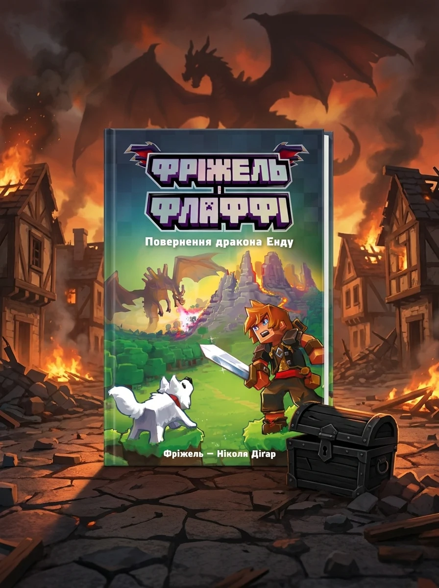 Фріжель і Флаффі. Повернення дракона Енду. Том 1 — Дитяча література