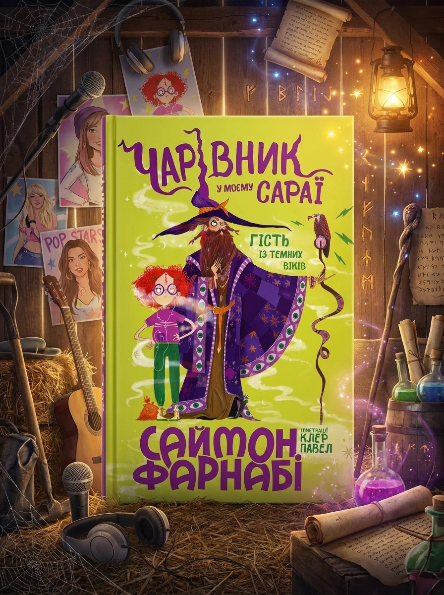 Гість із Темних віків : Чарівник у моєму сараї — Дитяча література