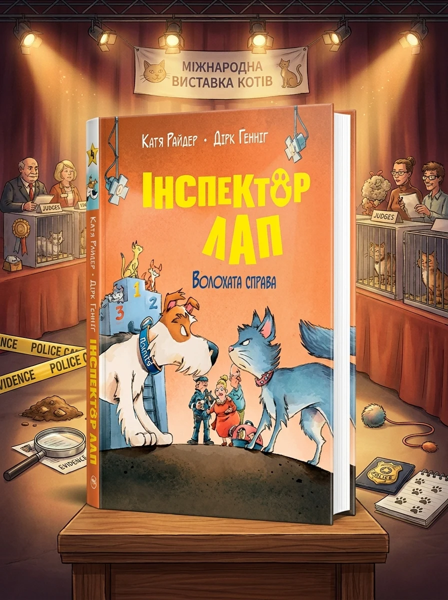 Інспектор лап волохата справа 4 К.Райдер — Дитяча література