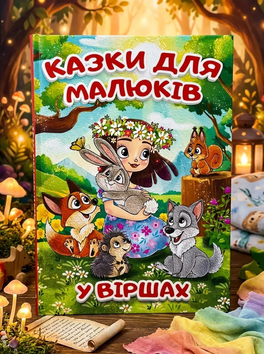 Казки для малюків у віршах Глорія — Дитяча література