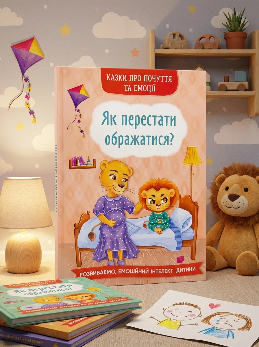 Казки про почуття та емоції Як перестати ображатися Кристалбук — Дитяча література