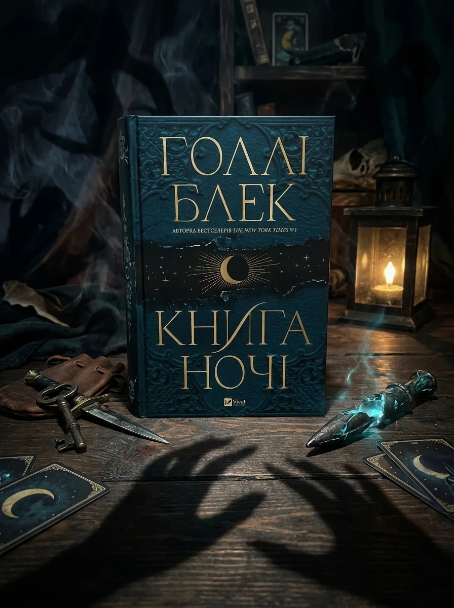 Книга ночі з кольоровим зрізом