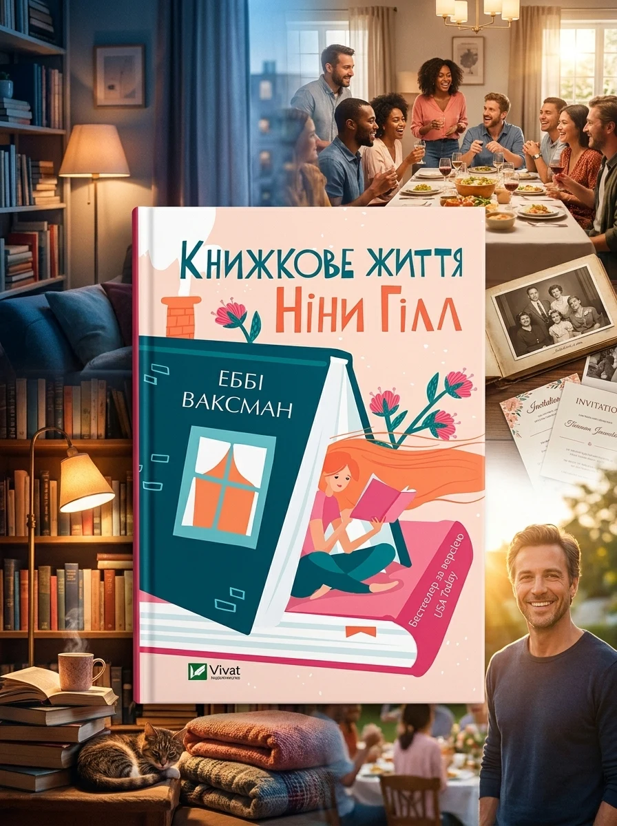 Книжкове життя Ніни Гілл — Художня література