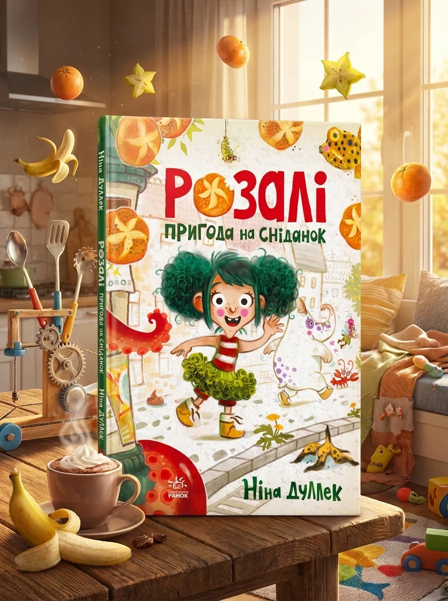 Книжковий калейдоскоп : Розалі. Пригода на сніданок — Дитяча література