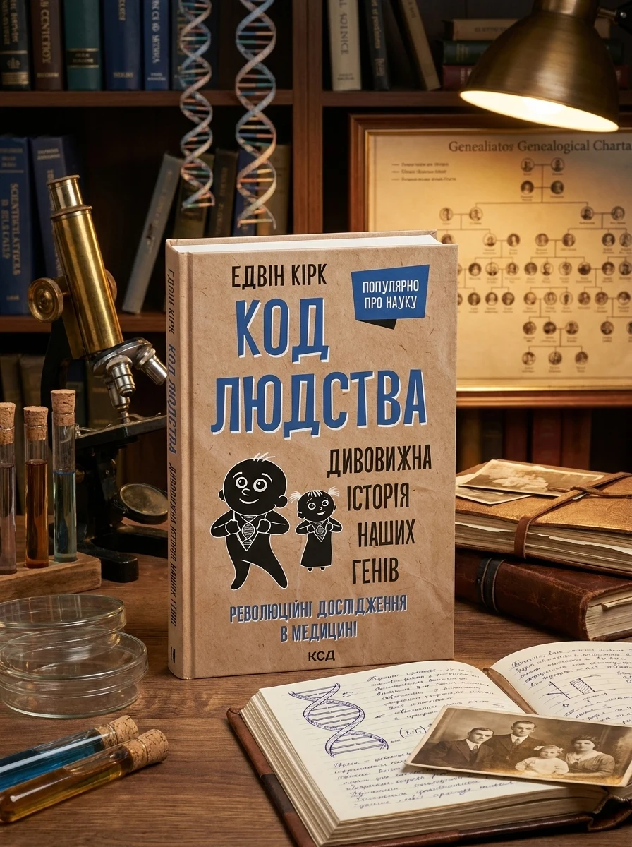 Код людства Дивовижна історія наших генів Кірк Е — фото 2