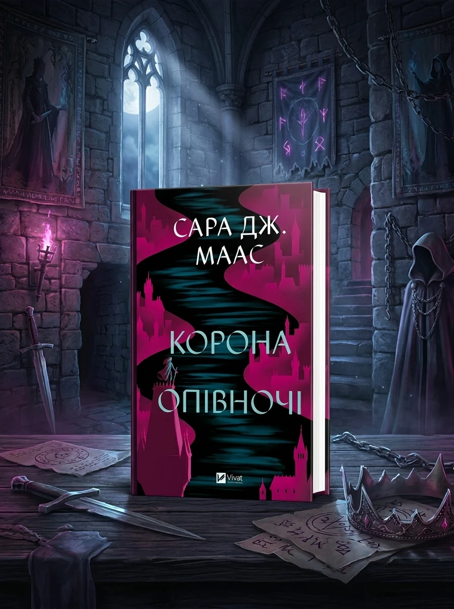 Корона опівночі — Художня література