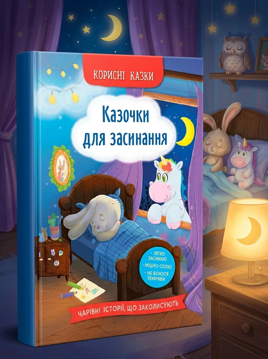 Корисні казки Книга Казочки для засинання