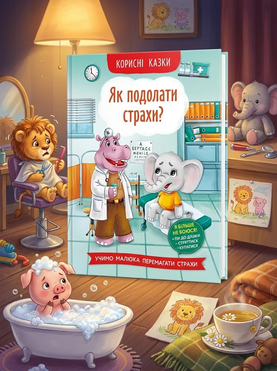Корисні казки Як подолати страхи — Дитяча література