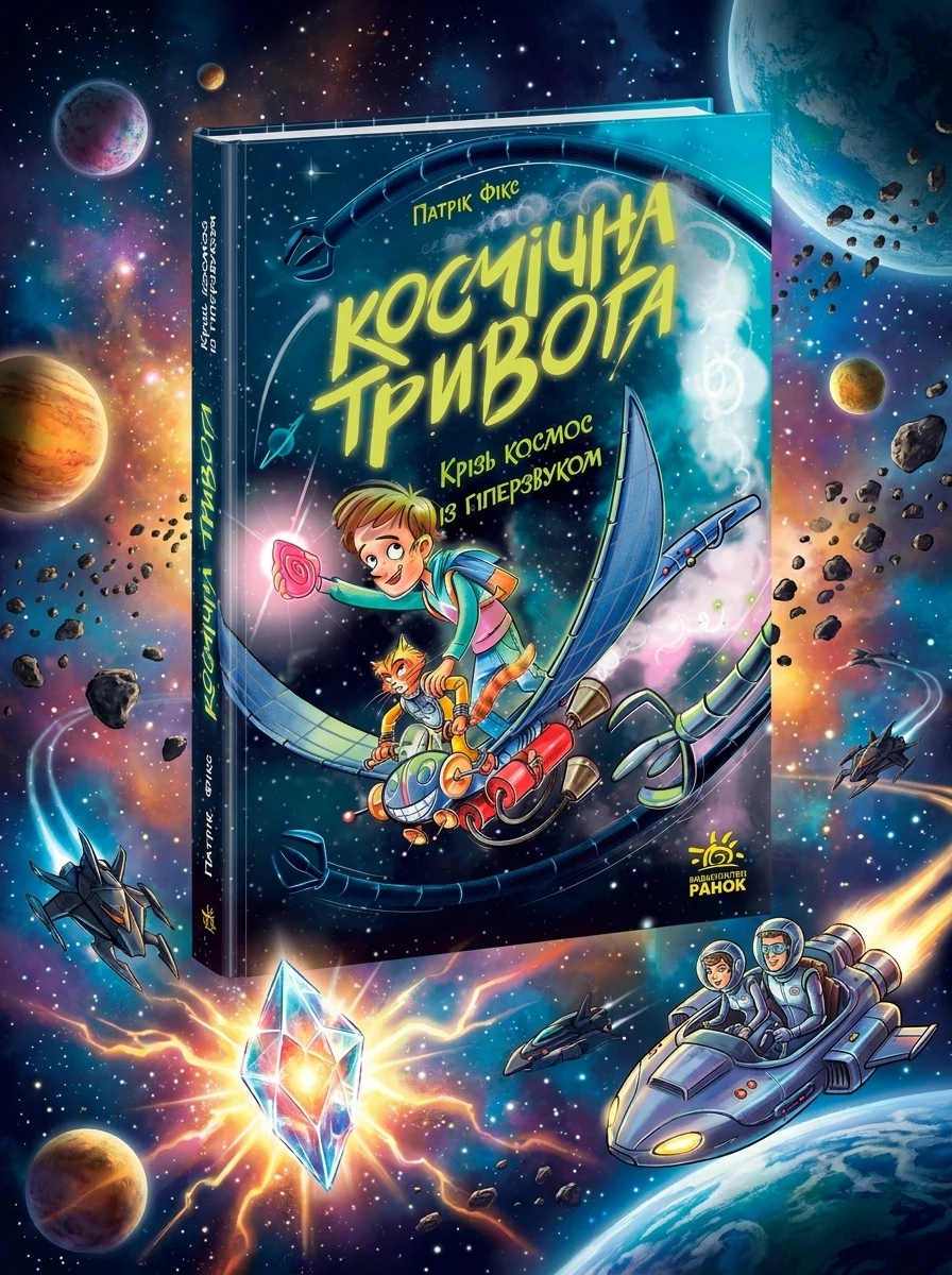 Космічна тривога Крізь космос із гіперзвуком кн. 2 — Дитяча література