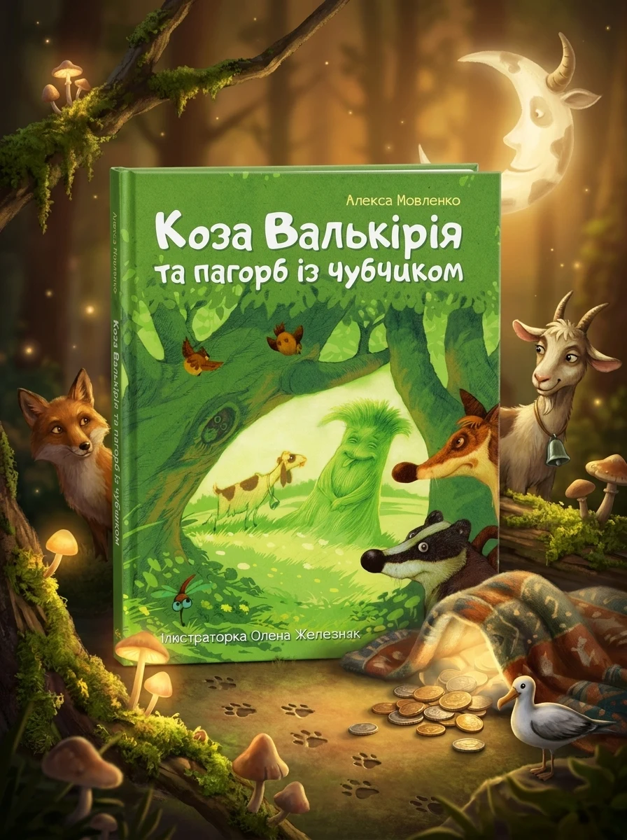 Коза Валькірія та пагорб із чубчиком — Дитяча література