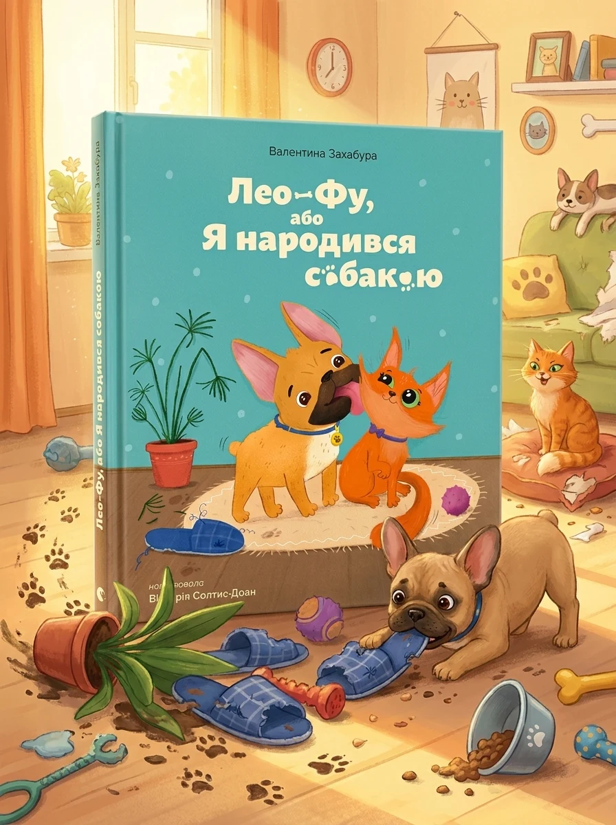 Лео-Фу або Я народився собакою — Дитяча література