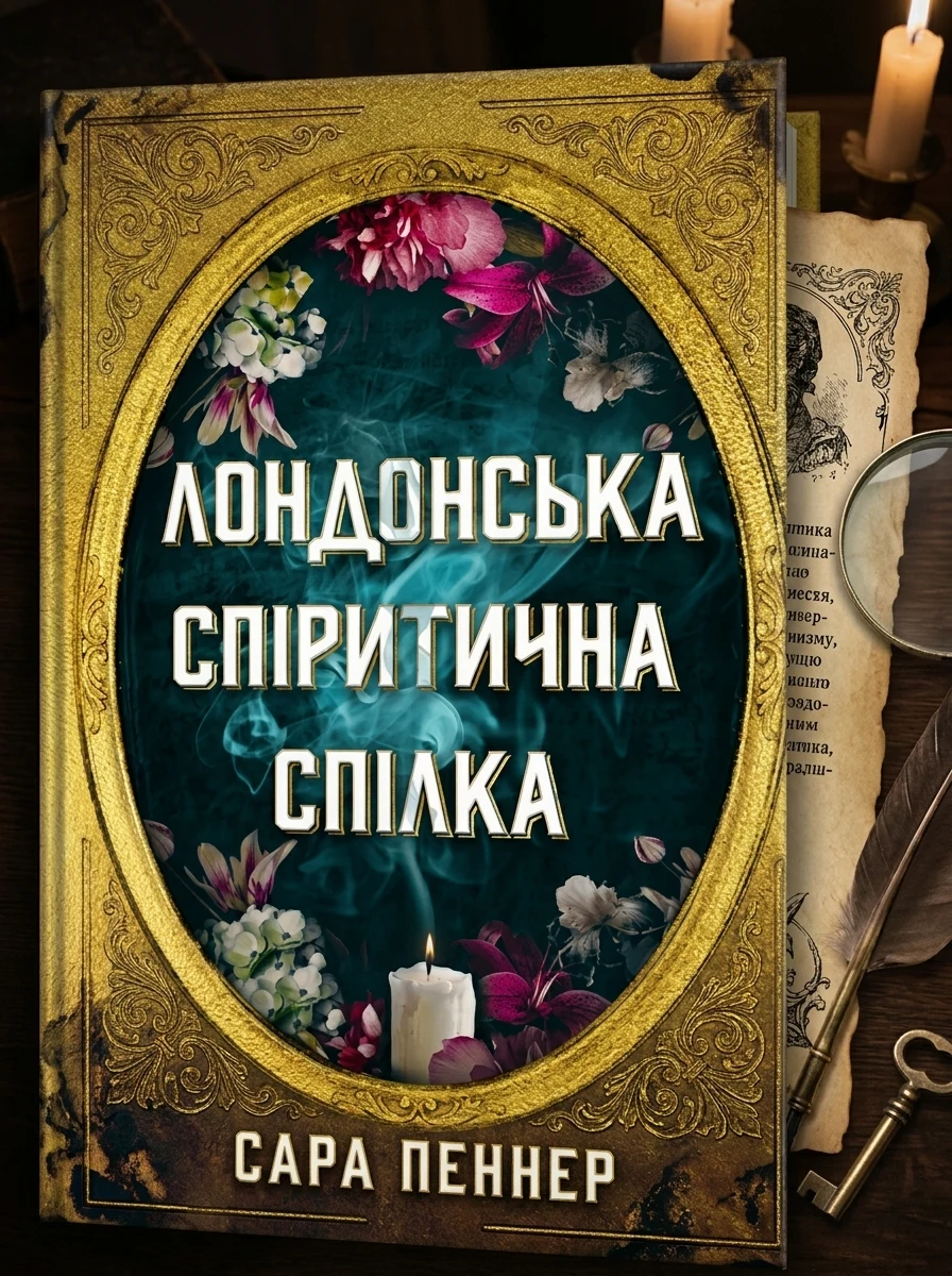 Лондонська Спіритична Спілка Сара Пеннер Limited Edition Артбукс Торець Квіти
