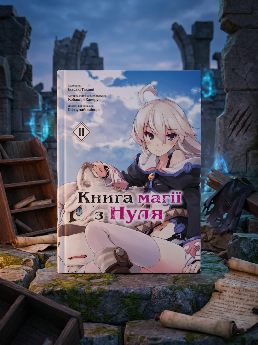 МАГІЇ З НУЛЯ т.2 Кобашірі Какеру манґа Molfar Comics (шт.) — Комікси та манґи