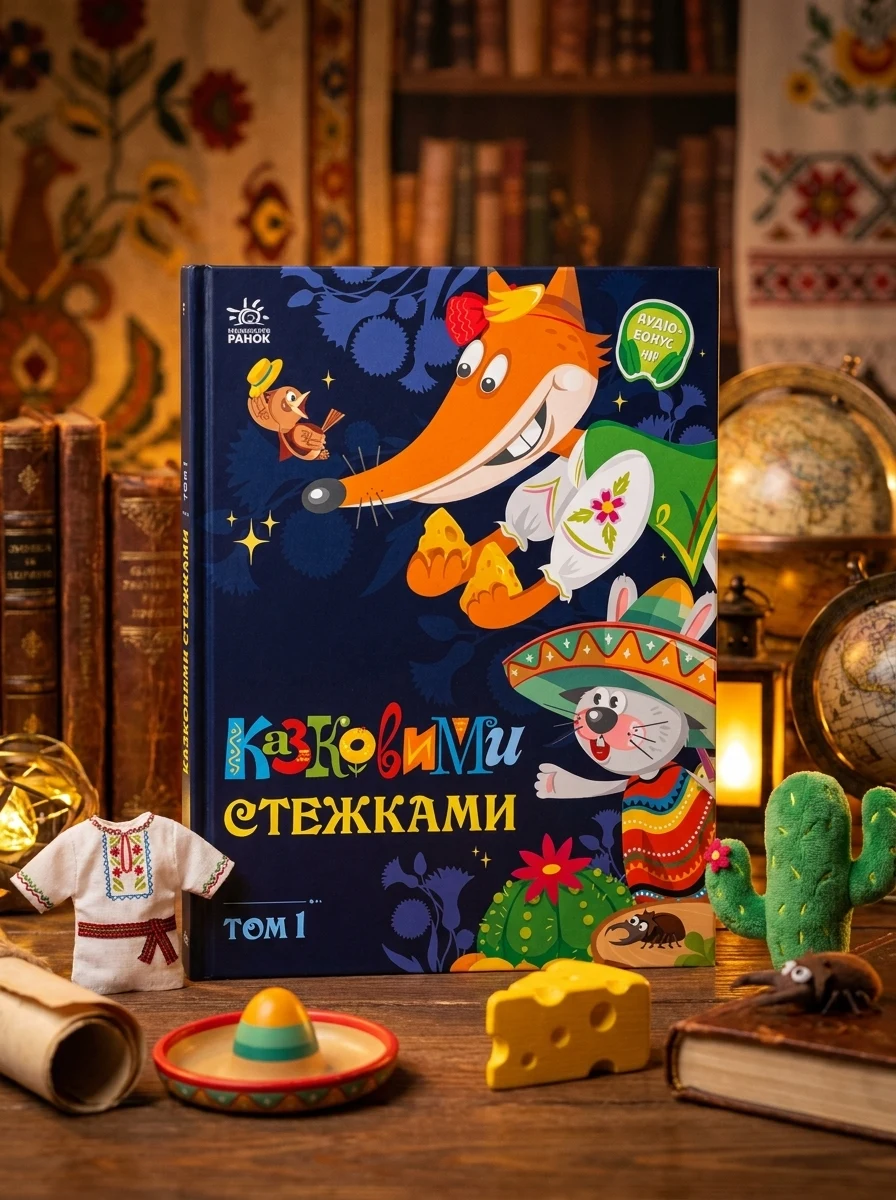 Маленькі казки — великі букви: Казковими стежками Том 1 А1812001У — Дитяча література
