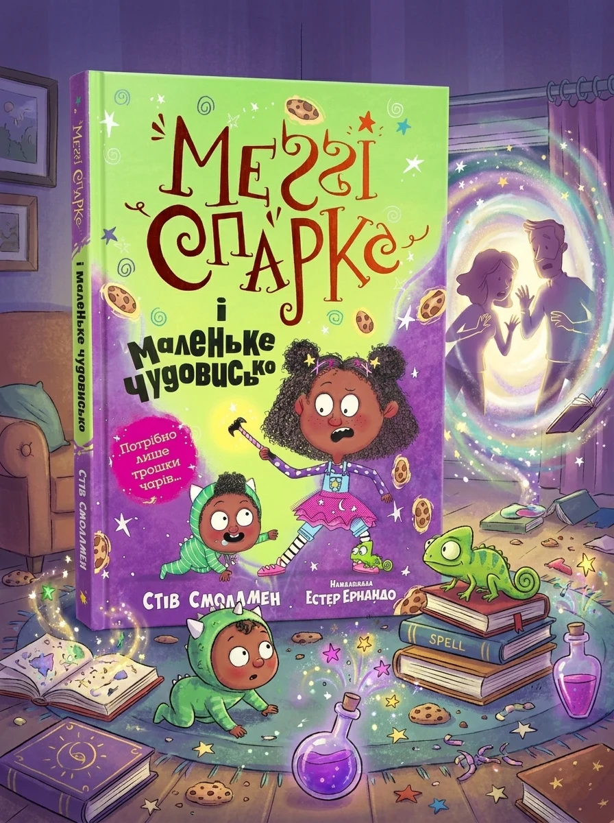 Меґґі спаркс і маленьке чудовисько 1 М.Смоллмен — Дитяча література