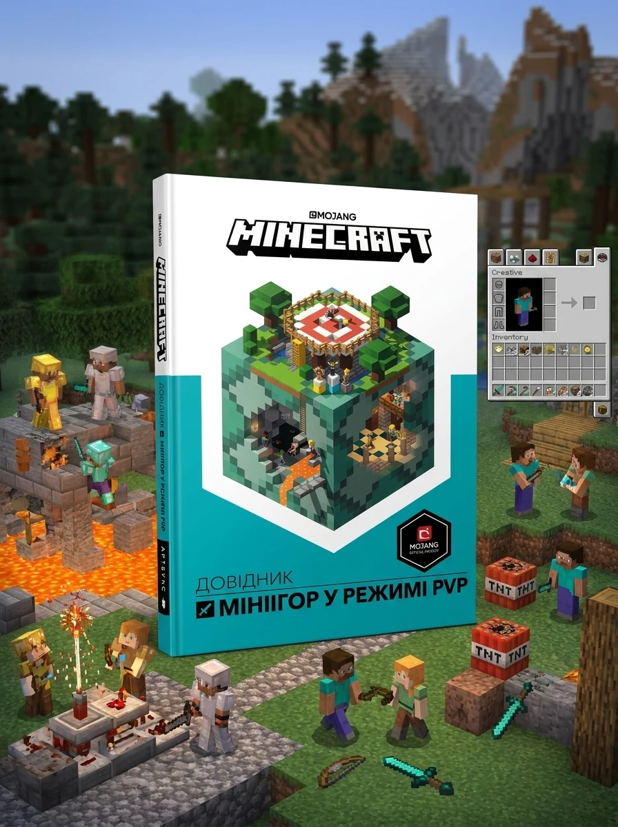 MINECRAFT Довідник мініігор — Художня література