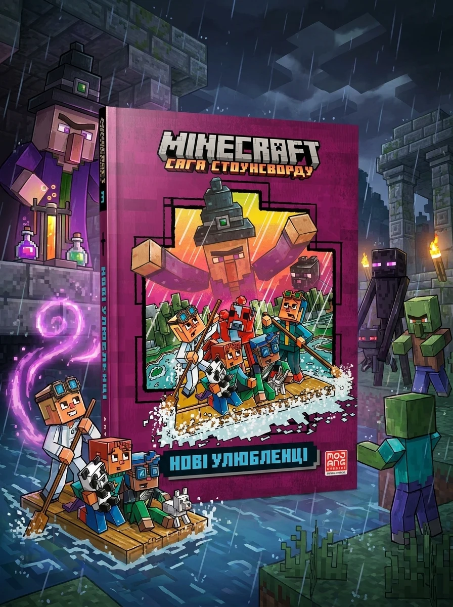 Minecraft Нові улюбленці — Художня література