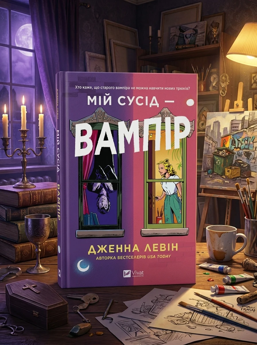 Мій сусід - вампір — Художня література
