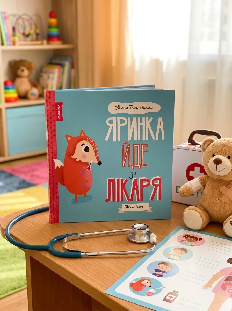 Мишко Тишко І Яринка Яринка йде до лікаря ЖОРЖ Z104024У — Дитяча література