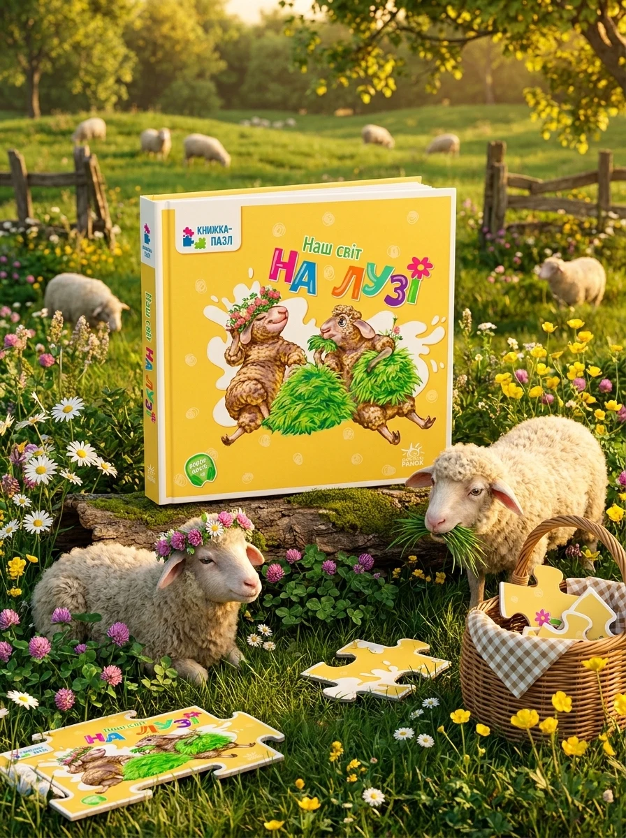 Наш світ : На лузі — Дитяча література