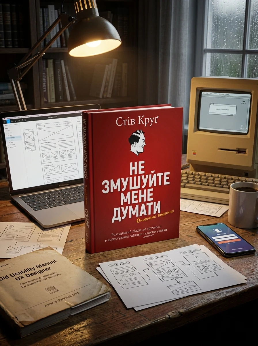 Не змушуйте мене думати. Розсудливий підхід до зручності в користуванні сайтами — Бізнес та саморозвиток