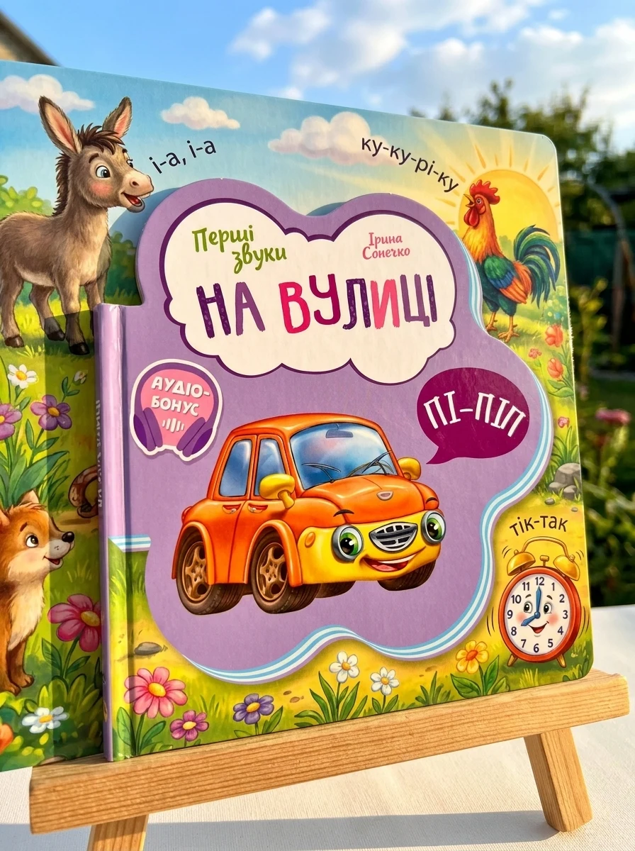 Перші звуки/На вулиці Видаництво Ранок М599023У — Дитяча література