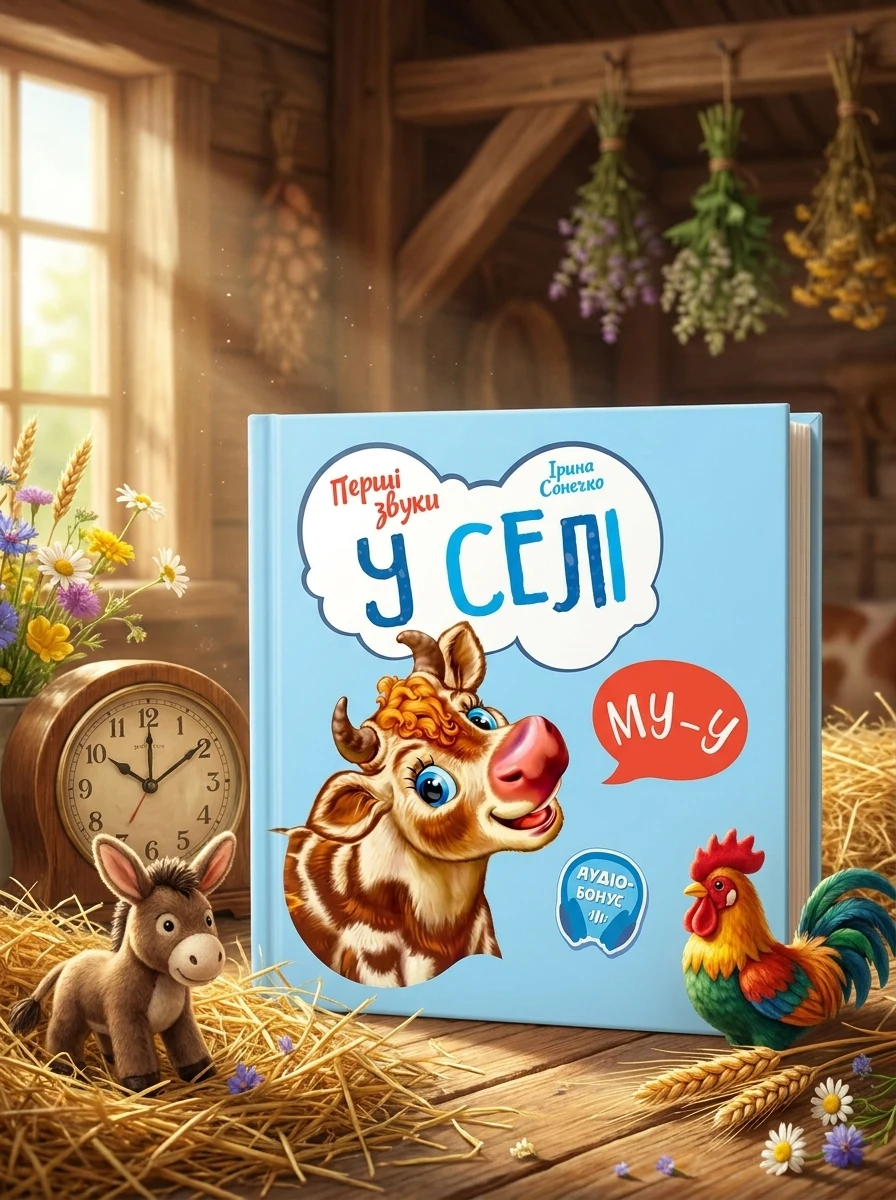 Перші звуки/У селі Видаництво Ранок М599021У — Дитяча література