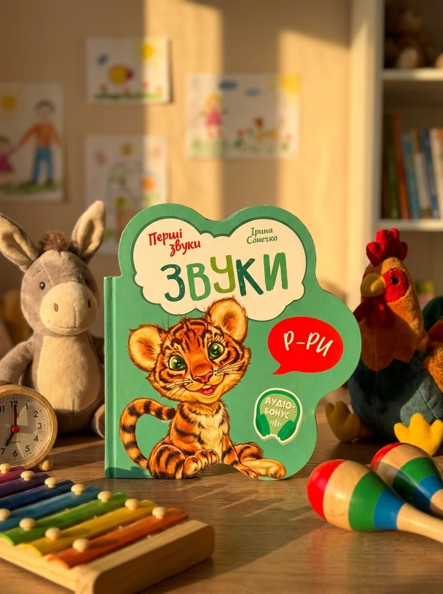 Перші звуки/Звуки Видаництво Ранок М599024У — Дитяча література