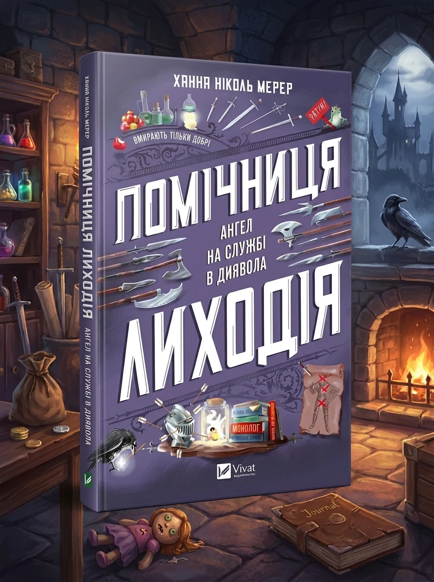 Помічниця лиходія — Художня література