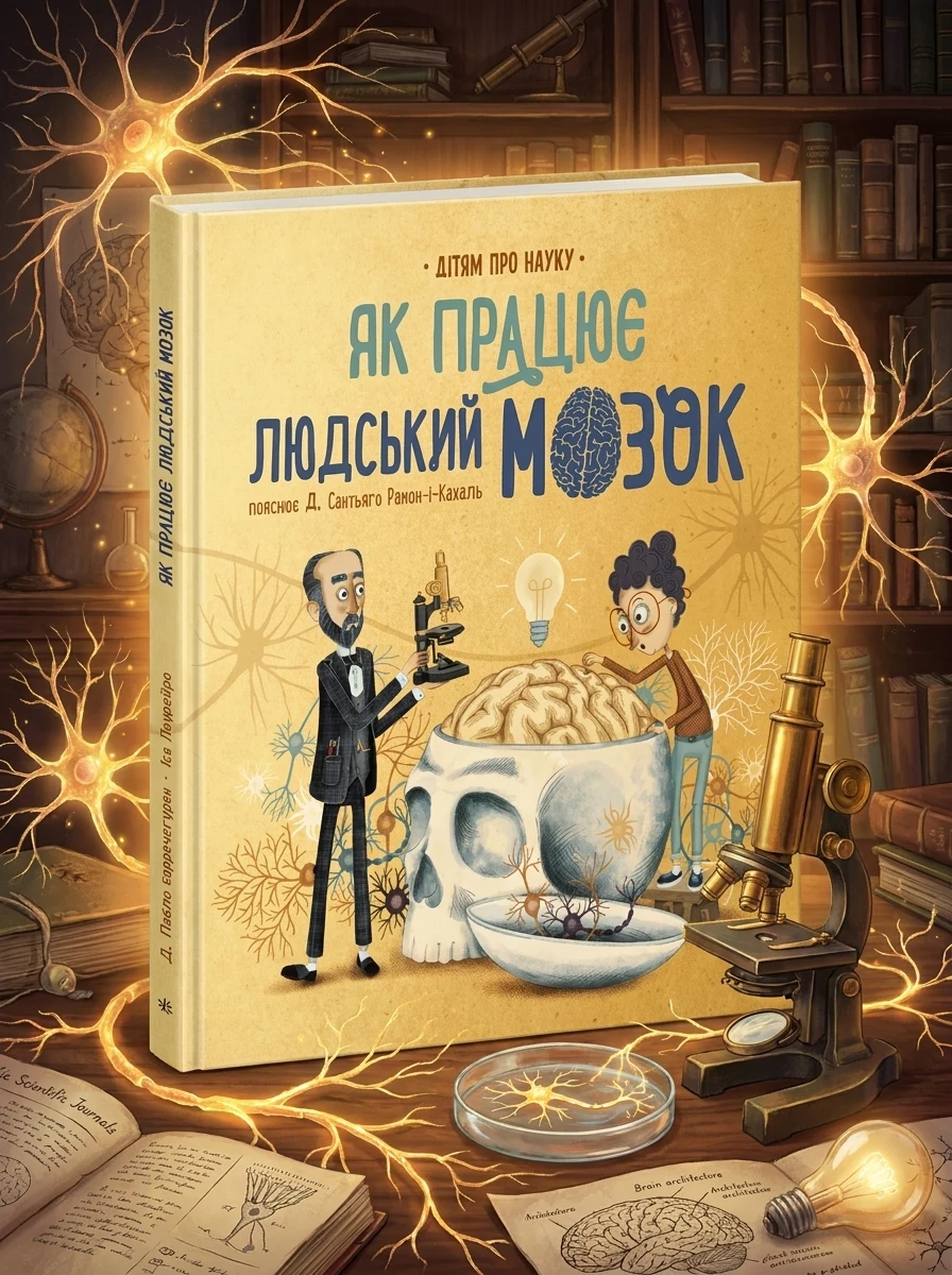 Про науку Як працює людський мозок — Дитяча література