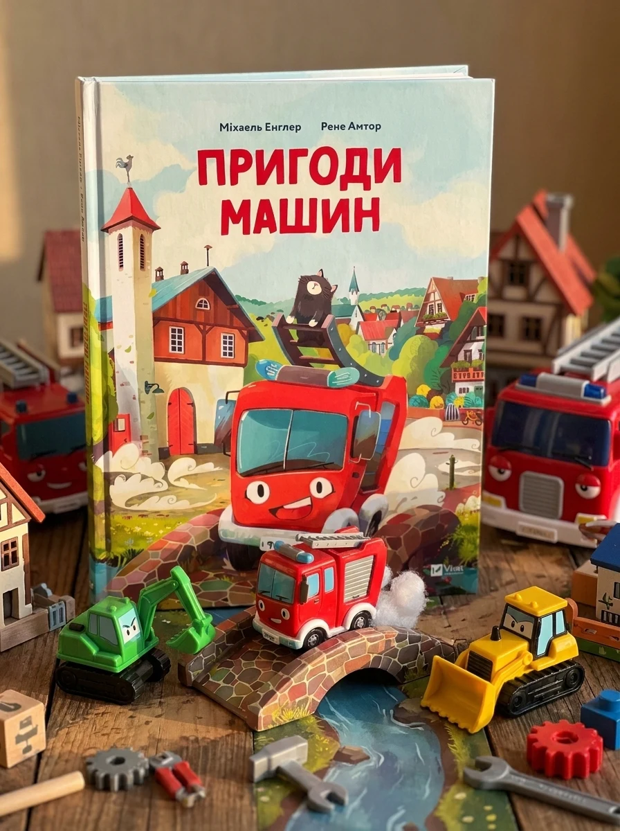 Пригоди машин — Дитяча література