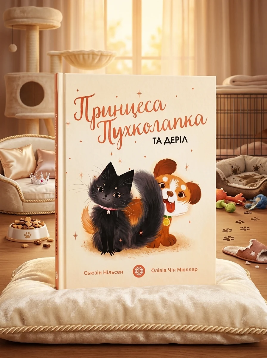 Принцеса Пухколапка… та Деріл — Дитяча література