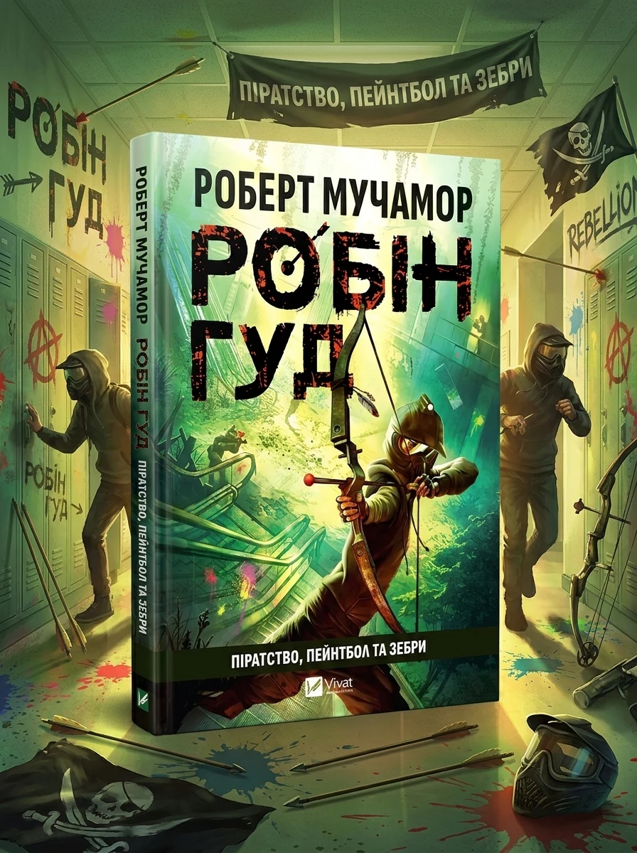 Робін Гуд Піратство пейнтбол та зебри — Художня література