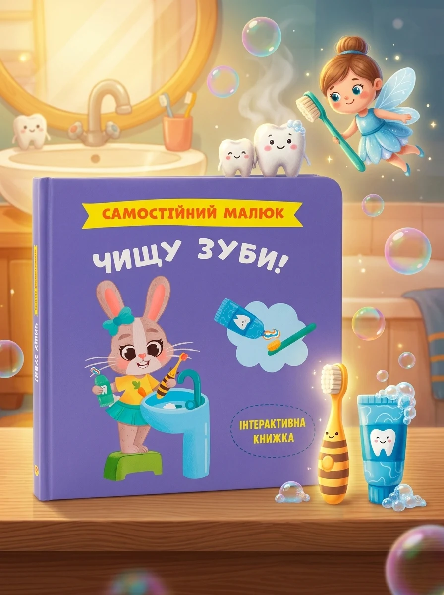Самостійний малюк Чищу зуби! — Дитяча література