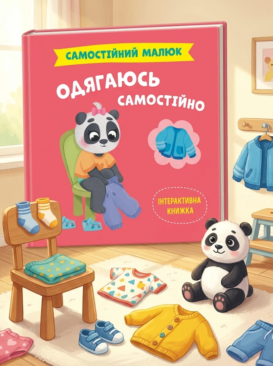 Самостійний малюк Одягаюсь самостійно — Дитяча література
