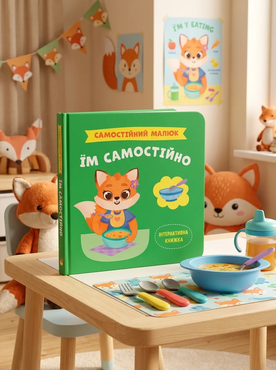 Самостійний малюк Їм самостійно — Дитяча література