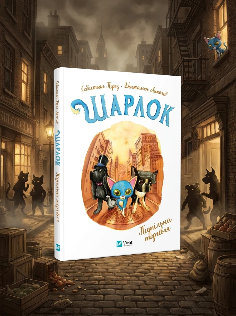 Шарлок Підпільна торгівля — Дитяча література