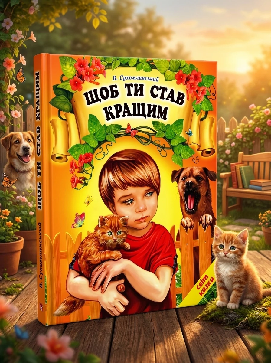 Щоб ти став кращим Сухомлинський — Дитяча література
