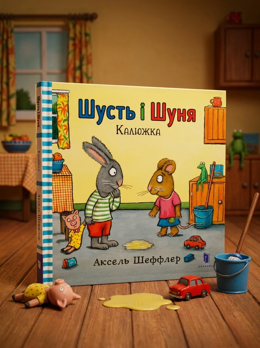 Шусть і Шуня Калюжка — Дитяча література