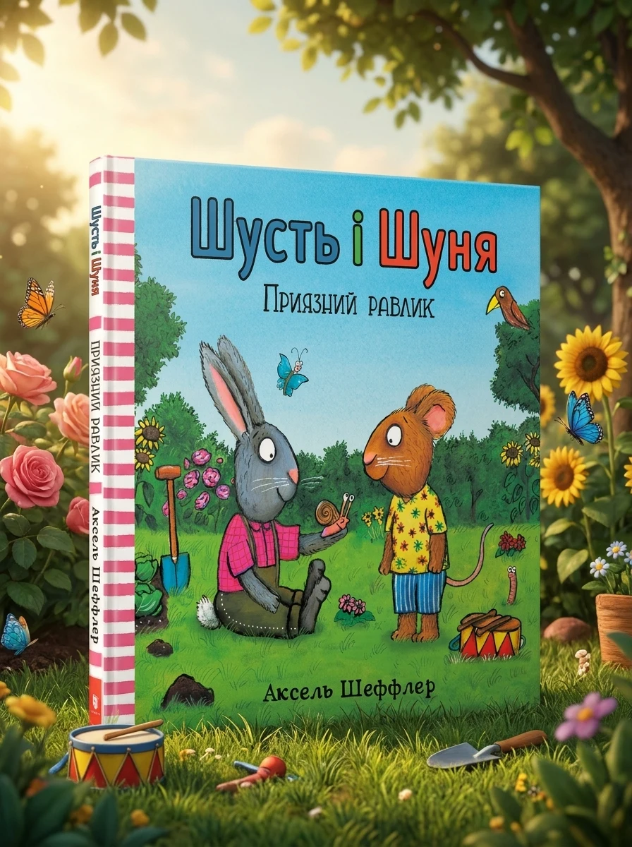 Шусть і Шуня Приязний равлик — Дитяча література