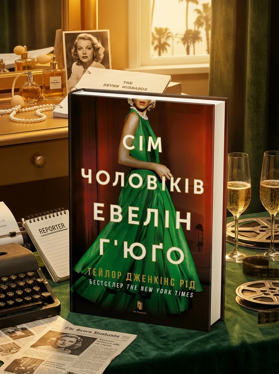 СІМ ЧОЛОВІКІВ ЕВЕЛІН Ґ`ЮҐО pocketbook Т.Д.Рід Артбукс м.обк.