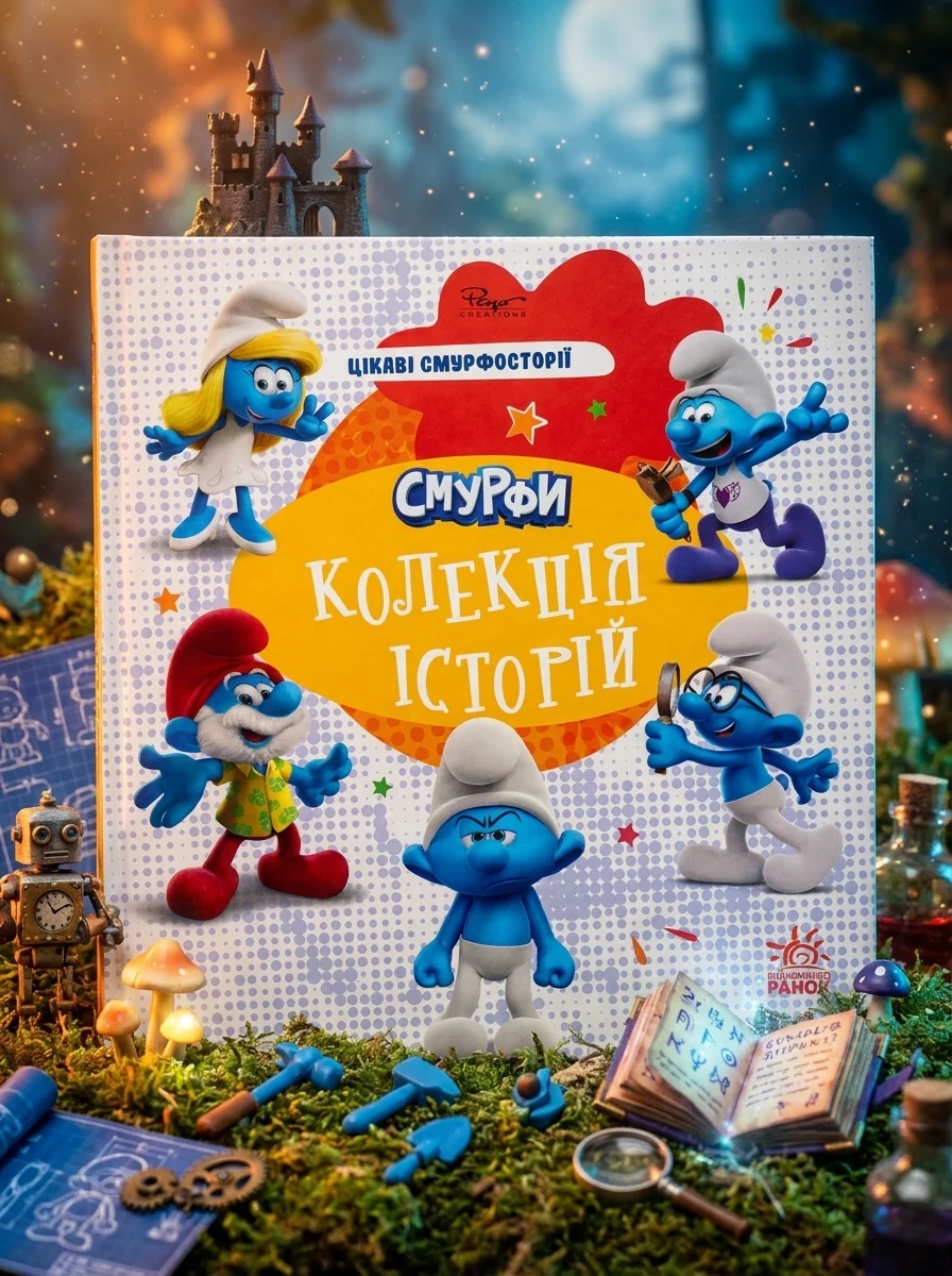 Смурфи. Колекція історій. Цікаві смурфосторії — Дитяча література