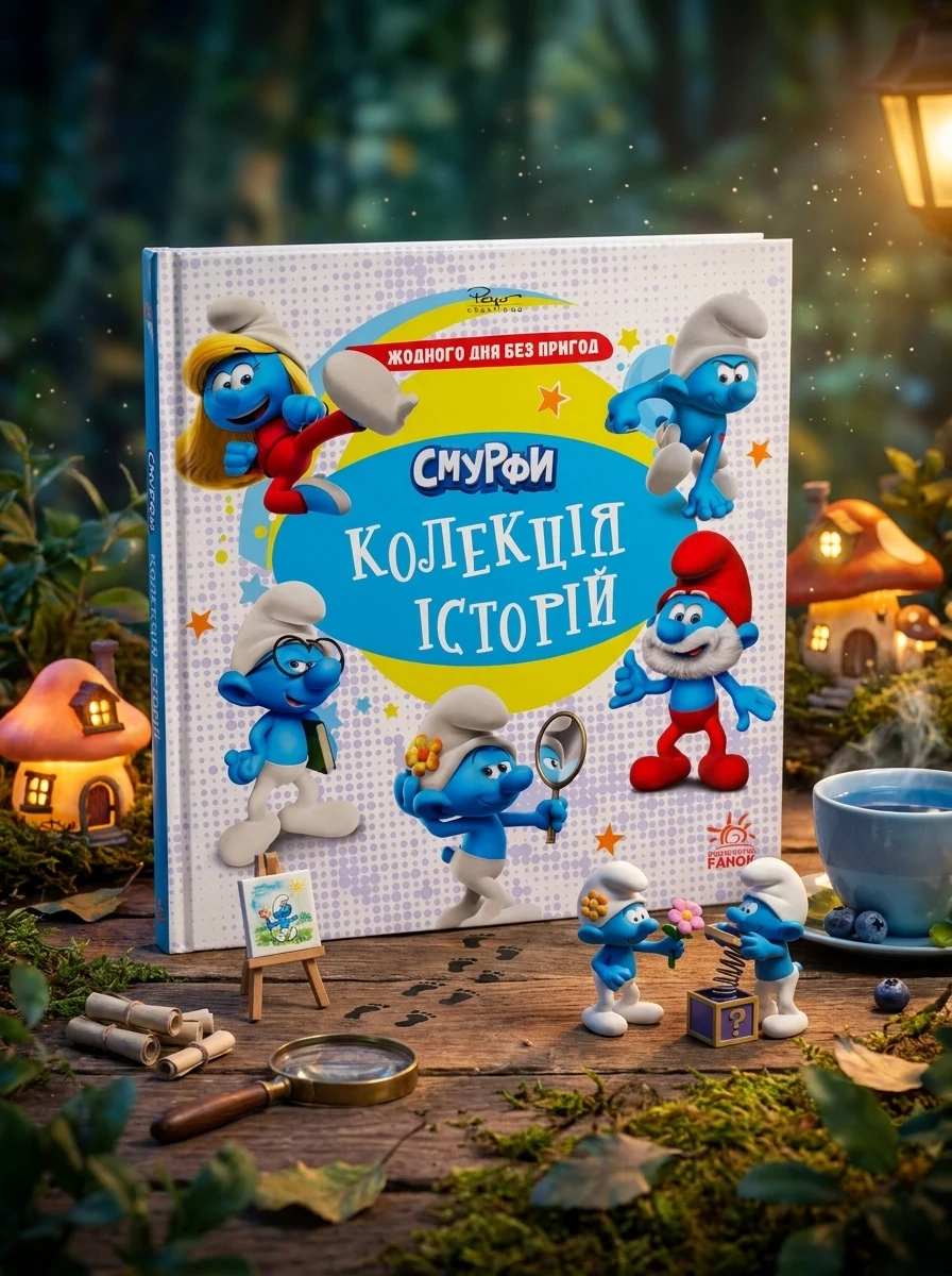 Смурфи. Колекція історій. Жодного дня без пригод — Дитяча література