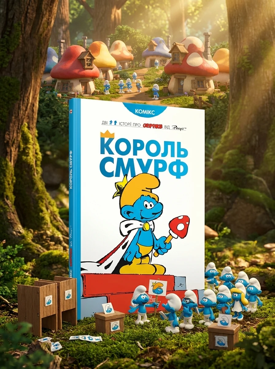 Смурфи Король Смурф — Комікси та манґи